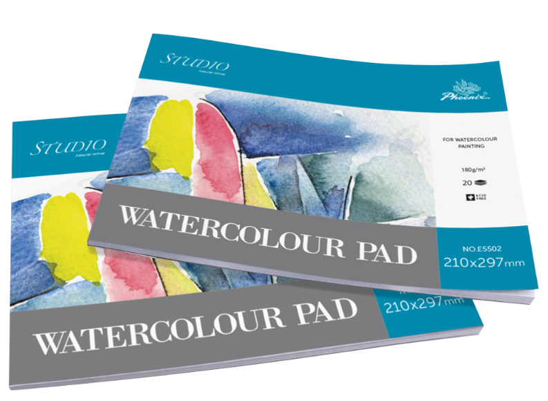 Phoenix Studio Watercolour Pads 180gsm