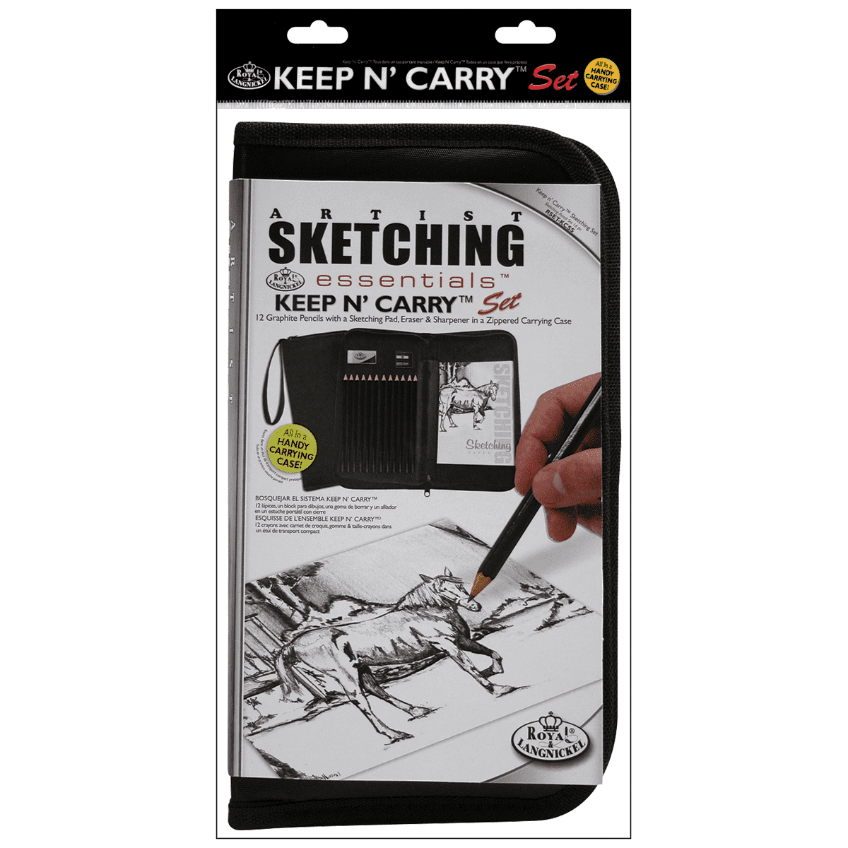 Royal & Langnickel Carry Sketch Set