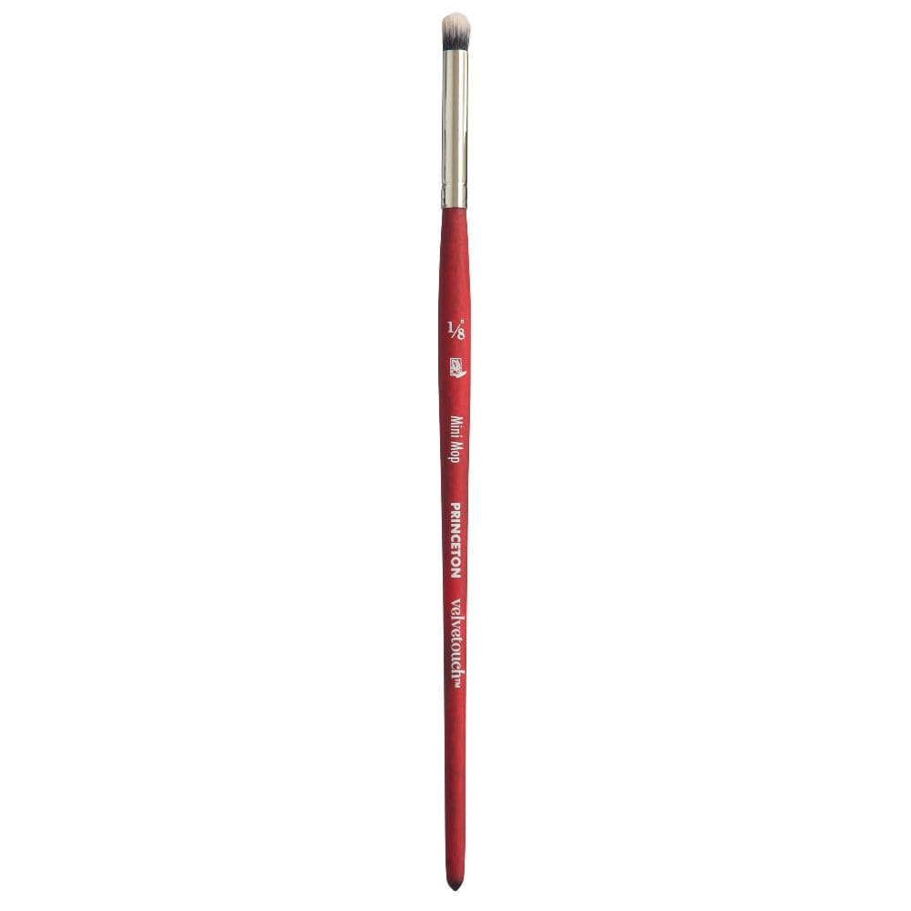 PRINCETON PRINCETON Velvetouch SYN SH Mini Mop Size 1/8IN Princeton Velvetouch 3950 SH Mini Mop Size 1/8IN
