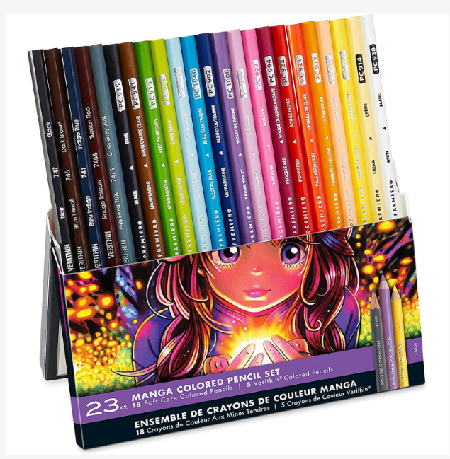 Prismacolor Premier Manga Coloured Pencil Set