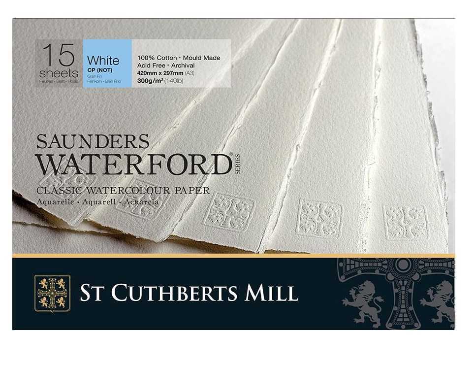 Saunders Watercolour 15 Sheet Rough Pads