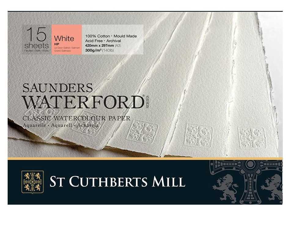 Saunders Watercolour 15 Sheet Rough Pads