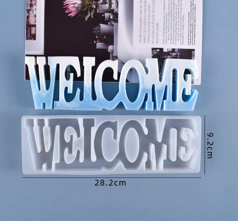 MAD Welcome Sign Mold #107