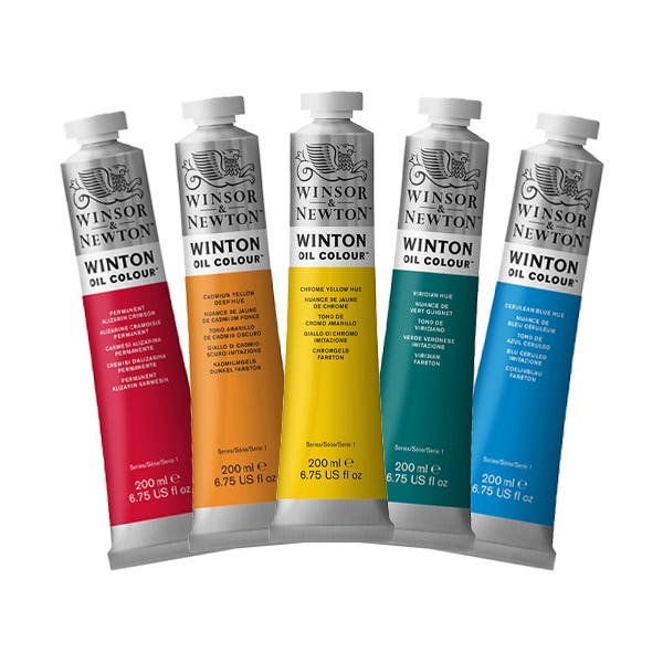 Winsor & Newton Winton Oils 200ml Tubes