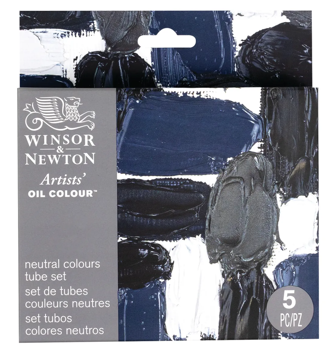 Winsor & Newton Artists' Oil Set Neutral 5 x 37ml
