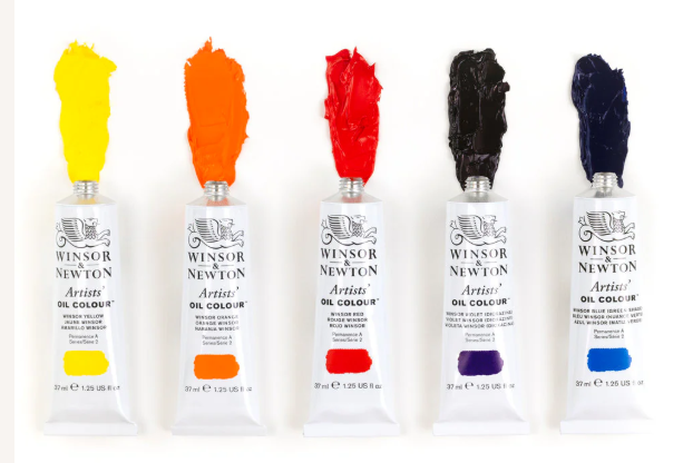 Winsor & Newton Artists' Oil Winsor Set 5 x 37ml