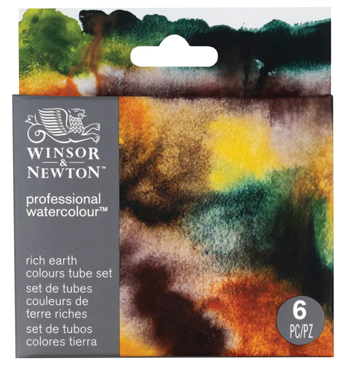 Winsor & Newton Professional Watercolour RICH EARTH Set 6x5ml