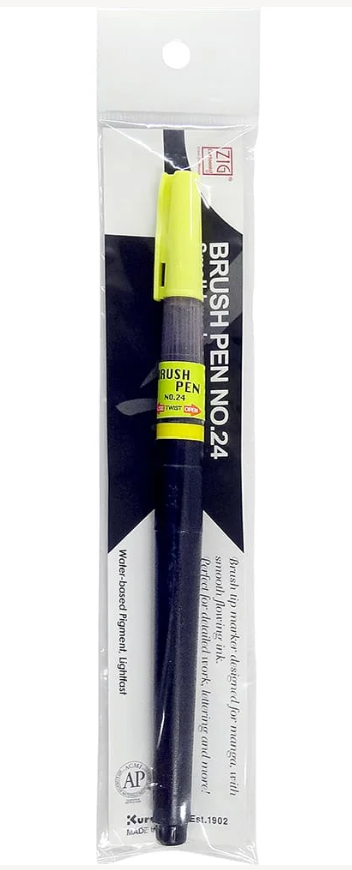 Kuretake ZIG Brush Pen No.24 Small Brush