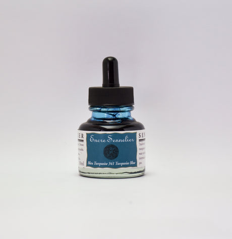 Drawing inks Australia - Sennelier Encre and Atelier Black waterproof shellac inks for artists