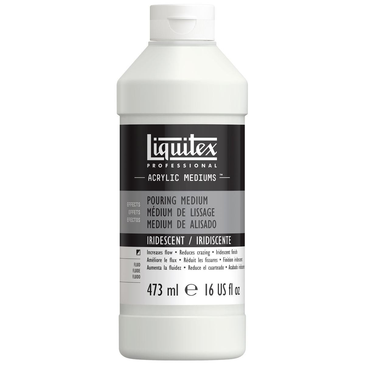 Liquitex Iridescent Pouring Medium 473ml