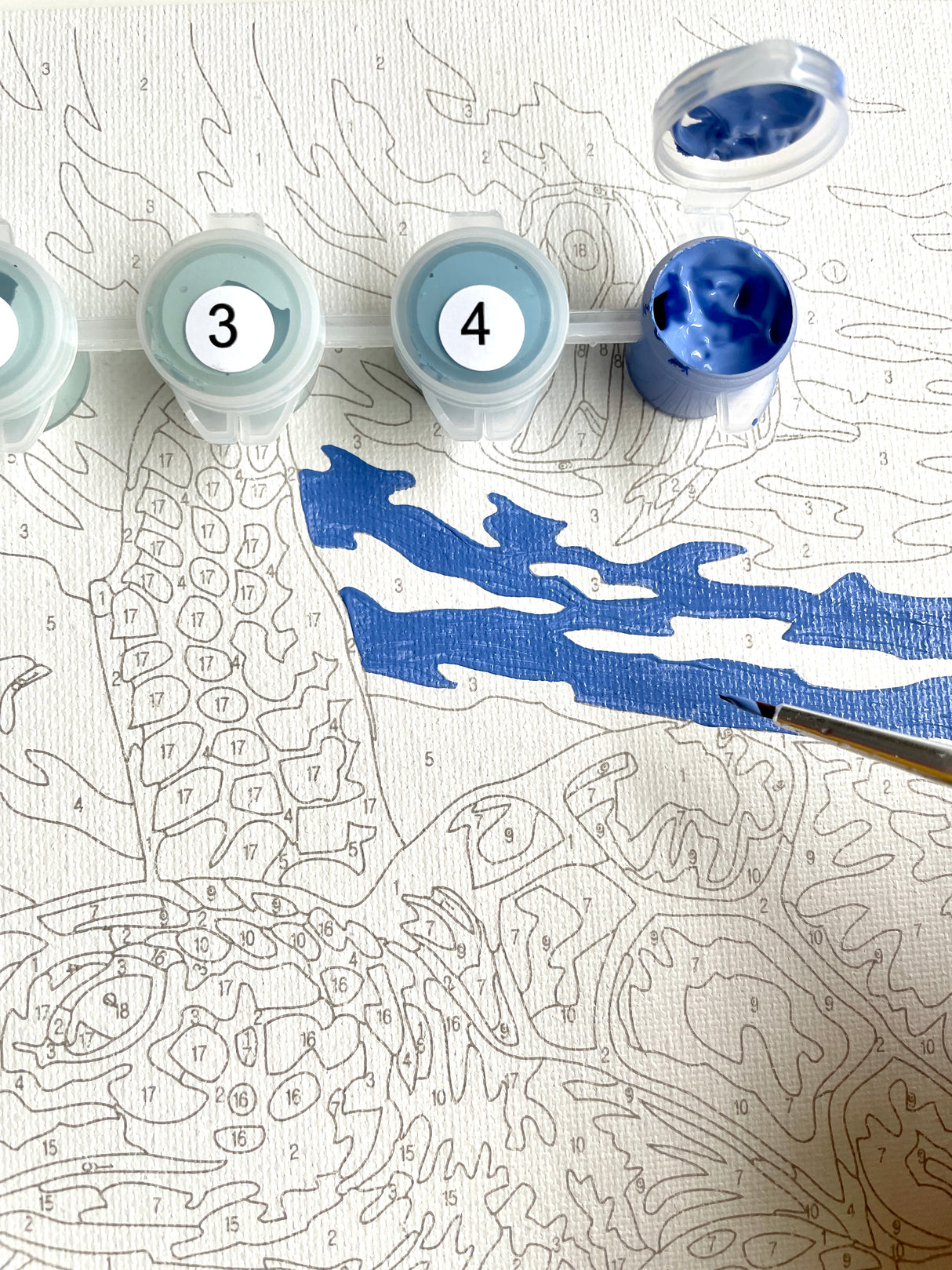 Reeves Paint By Numbers - Hidden Oasis