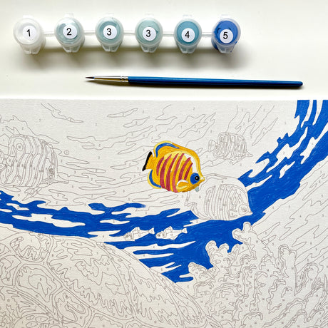 Reeves Paint By Numbers - Sea Turtle