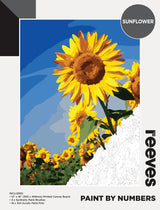 Reeves Paint By Numbers - Sunflower