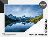 Reeves Paint By Numbers - Mountain Scape
