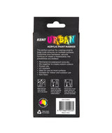 Kent Urban Acrylic Paint Markers – Medium Nib 6mm Mono Pack 4