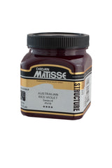 Matisse Structure Acrylic Paint 250ml Tube - Color - AUSTRALIAN RED VIOLET SERIES 6