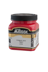 Matisse Structure Acrylic Paint 250ml Tube - Color - PRIMARY RED SERIES 4
