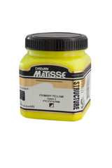 Matisse Structure Acrylic Paint 250ml Tube - Color - PRIMARY YELLOW SERIES 2