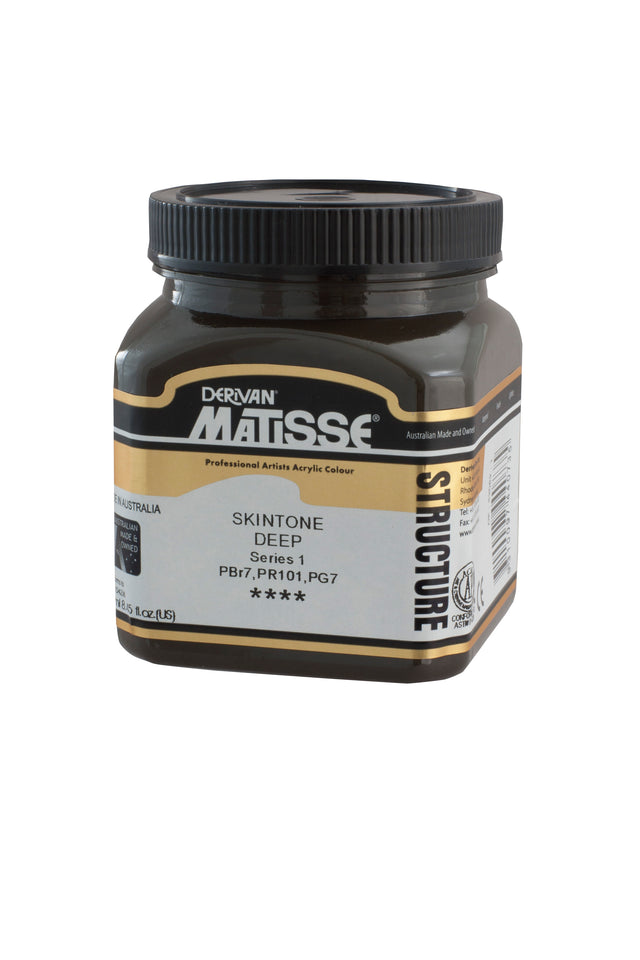 Matisse Structure Acrylic Paint 250ml Tube - Color - SKIN TONE DEEP SERIES 1