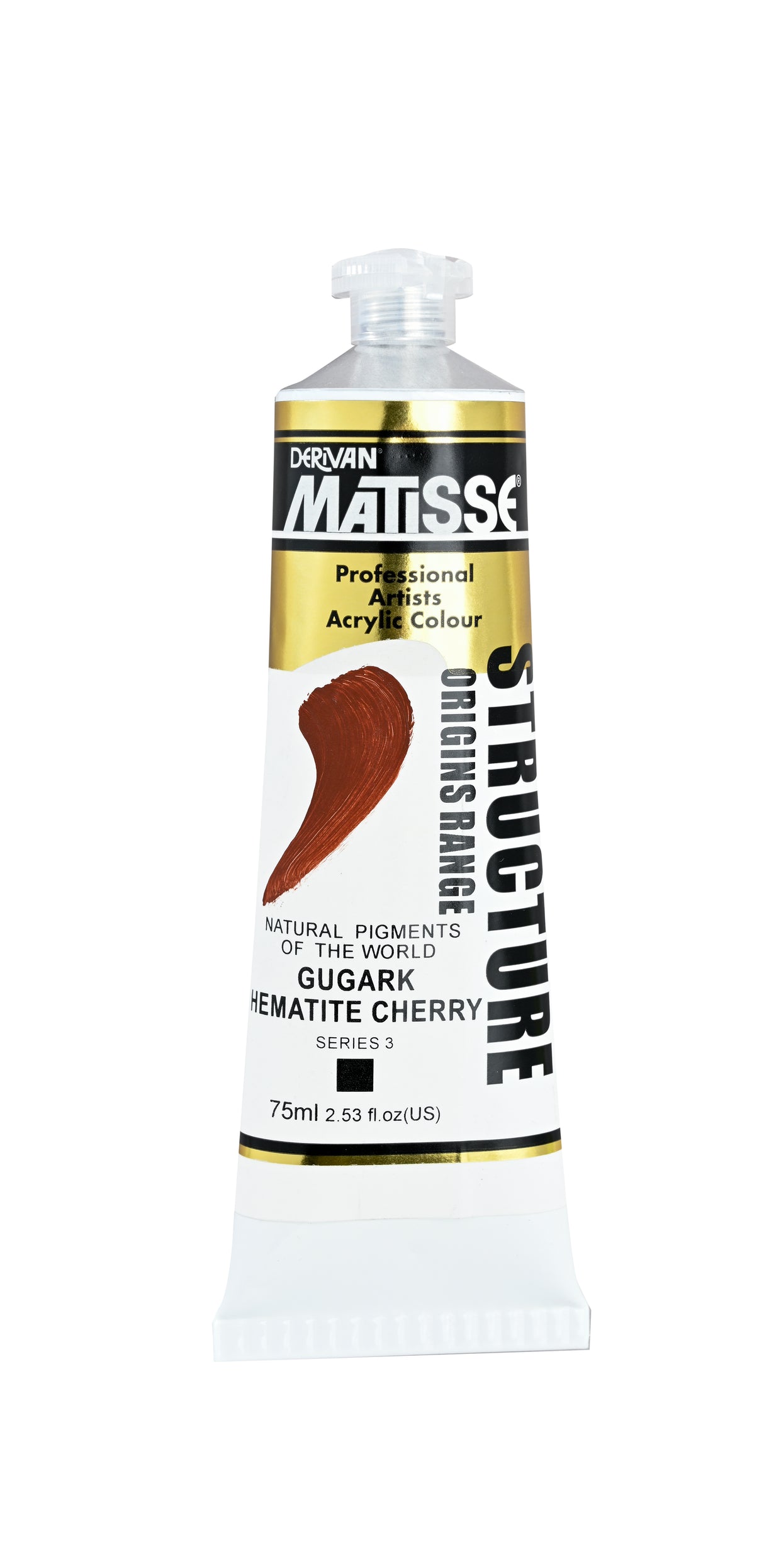 Matisse Structure Acrylic Paint 75ml Tube - Color - GUGARK CHERRY SERIES 3