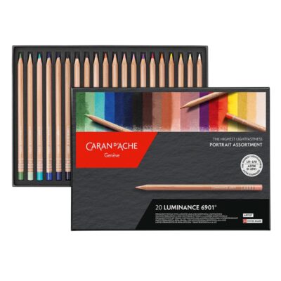 Caran d'Ache Luminance Set of 20 - Portrait (6901-920)