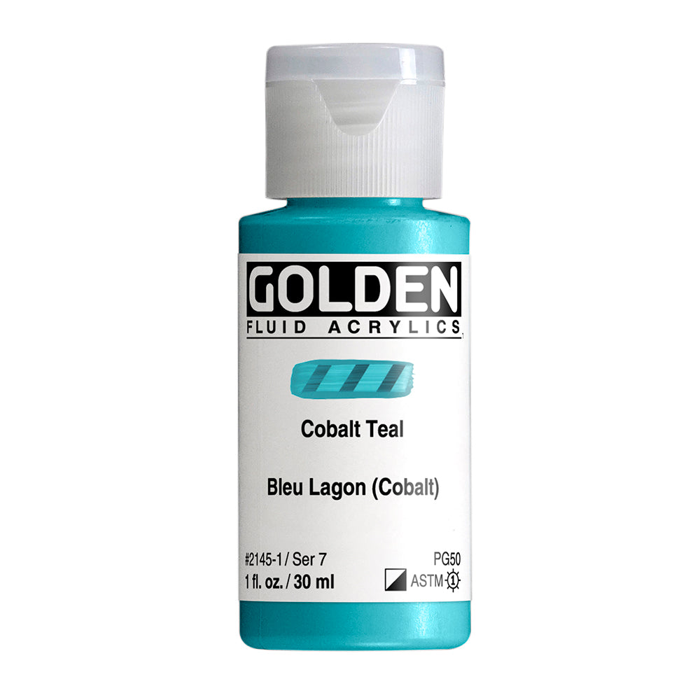 Golden Fluid Acrylic Paint 30ml Bottles