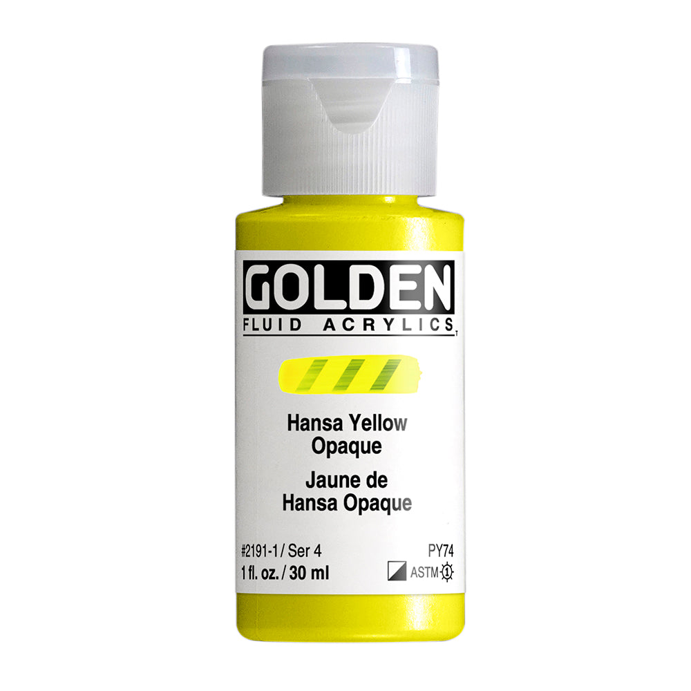Golden Fluid Acrylic Paint 30ml Bottles