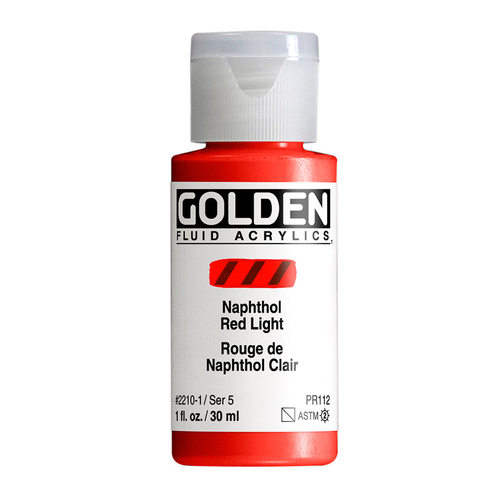 Golden Fluid Acrylic Paint 30ml Bottles