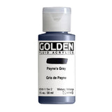 Golden Fluid Acrylic Paint 30ml Bottles
