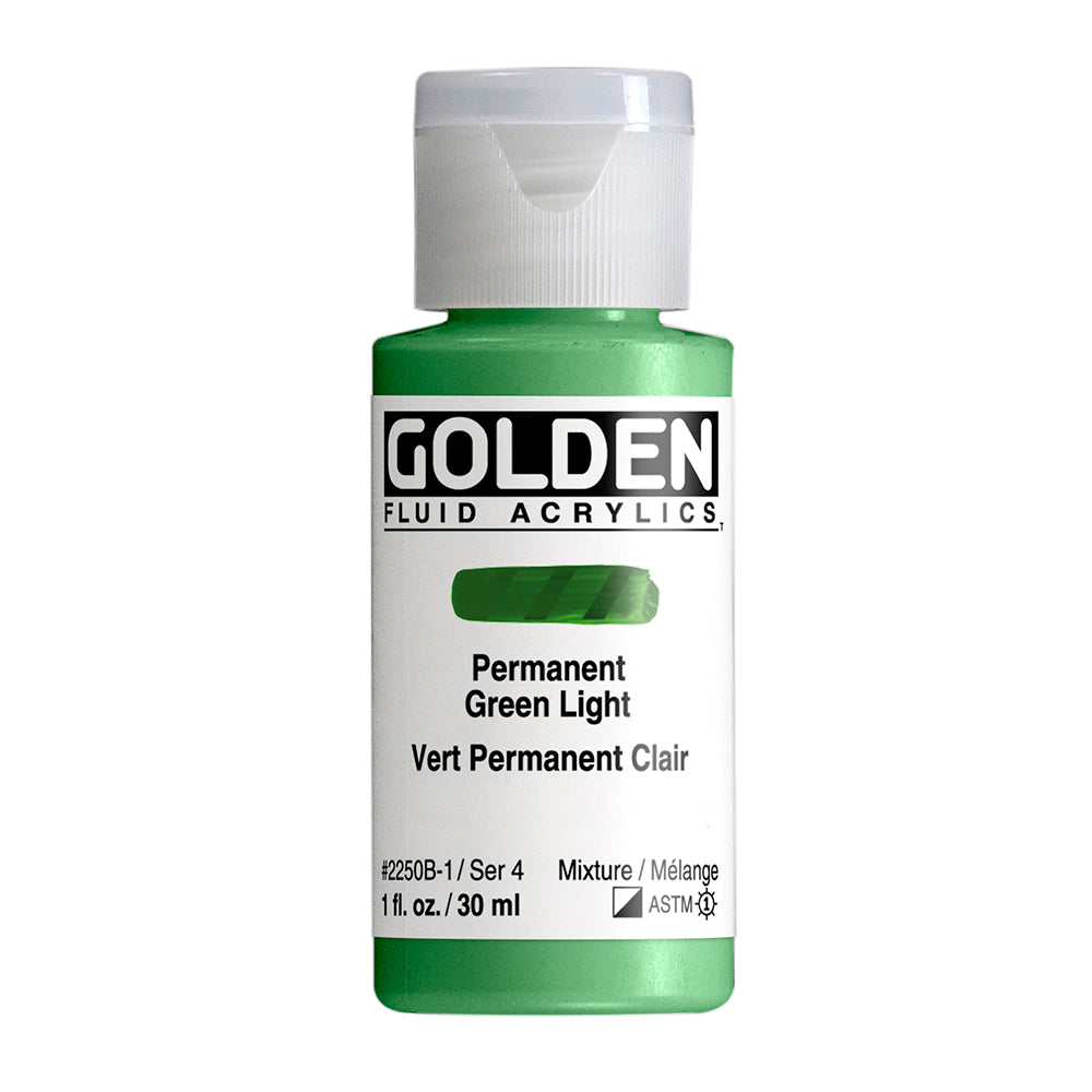 Golden Fluid Acrylic Paint 30ml Bottles