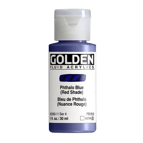 Golden Fluid Acrylic Paint 30ml Bottles