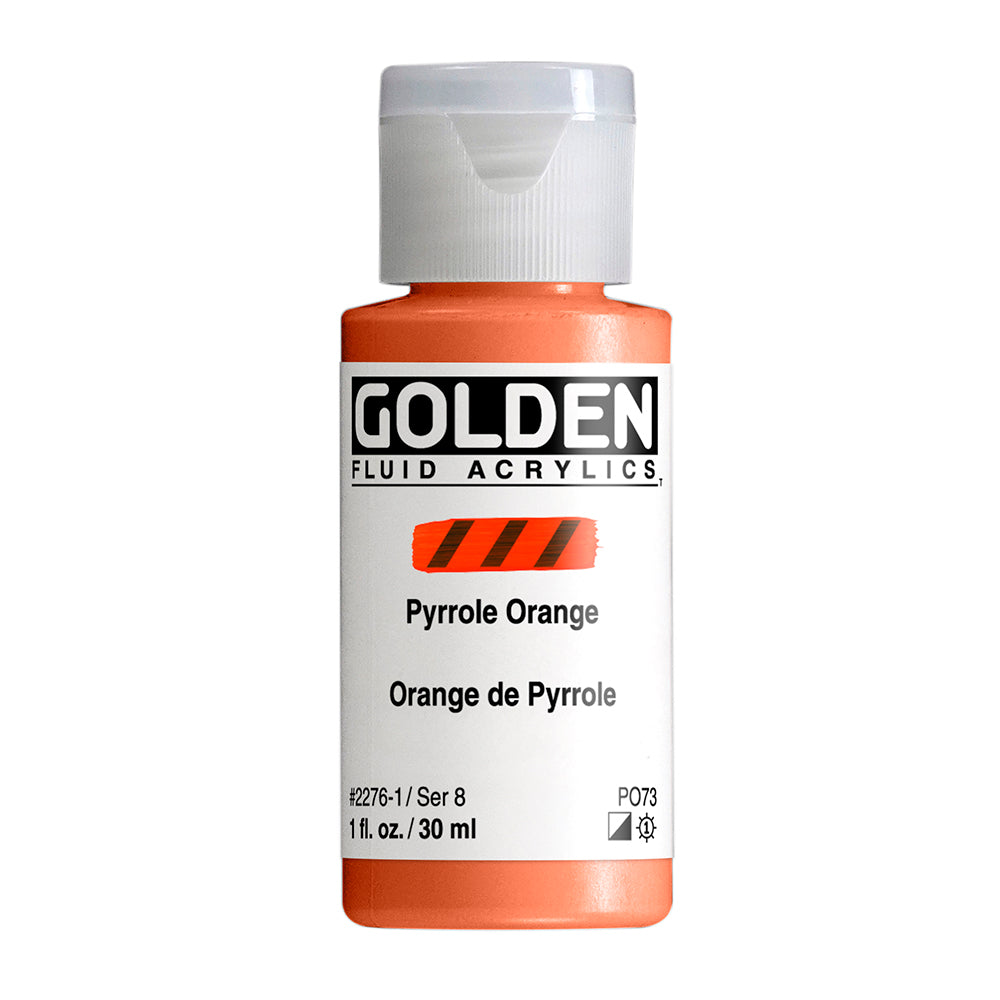 Golden Fluid Acrylic Paint 30ml Bottles
