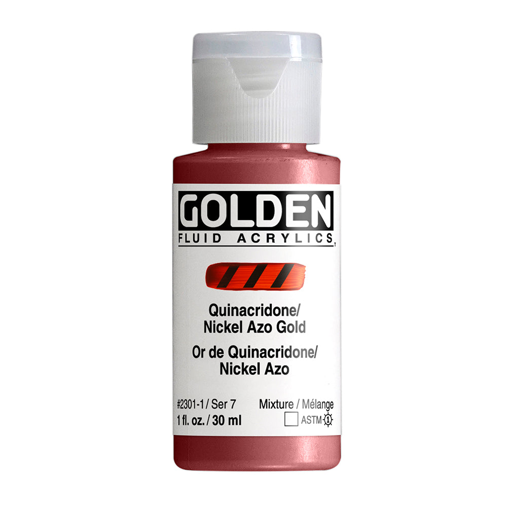 Golden Fluid Acrylic Paint 30ml Bottles