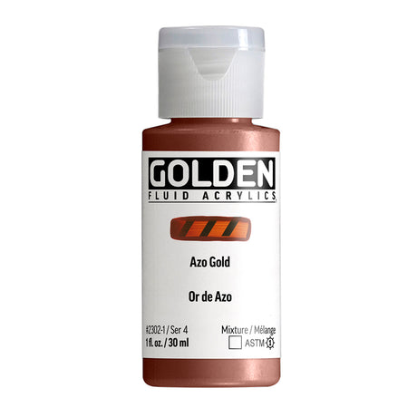 Golden Fluid Acrylic Paint 30ml Bottles