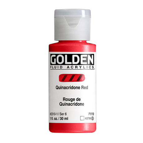 Golden Fluid Acrylic Paint 30ml Bottles