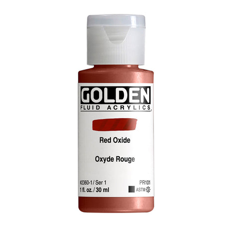 Golden Fluid Acrylic Paint 30ml Bottles