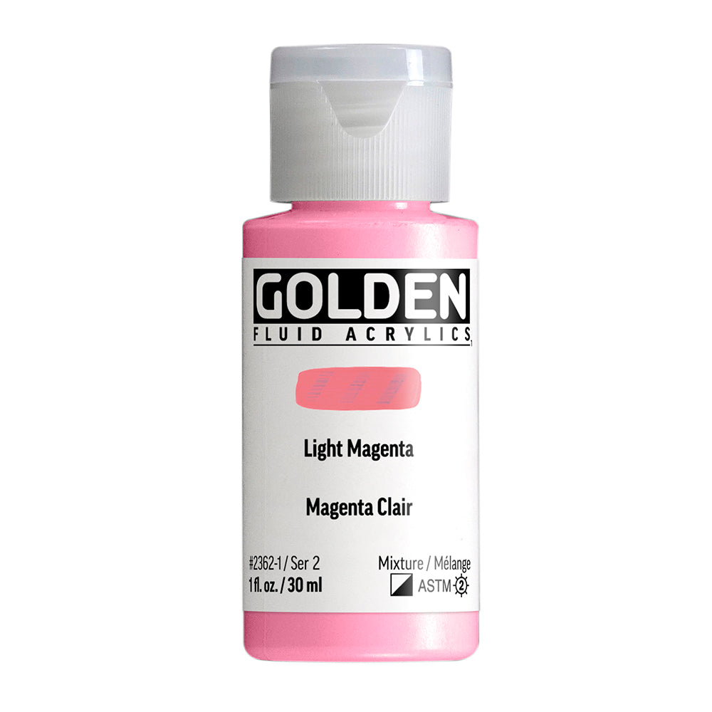Golden Fluid Acrylic Paint 30ml Bottles