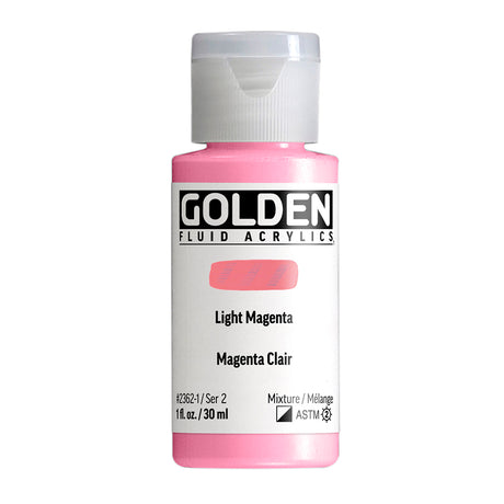 Golden Fluid Acrylic Paint 30ml Bottles