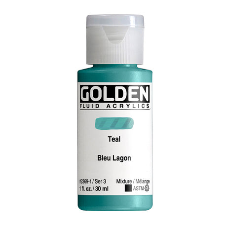 Golden Fluid Acrylic Paint 30ml Bottles