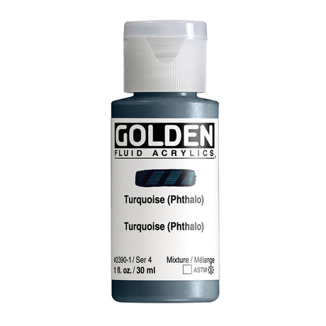 Golden Fluid Acrylic Paint 30ml Bottles