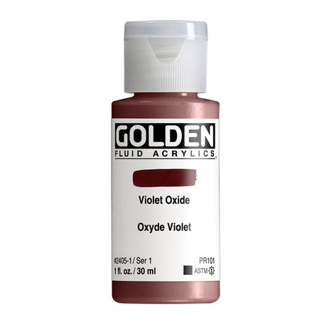 Golden Fluid Acrylic Paint 30ml Bottles
