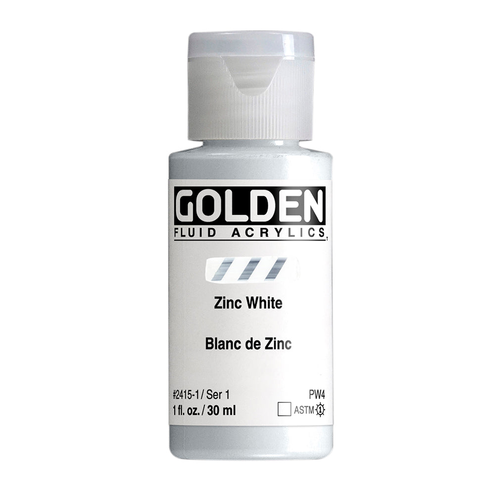 Golden Fluid Acrylic Paint 30ml Bottles