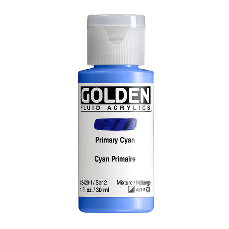 Golden Fluid Acrylic Paint 30ml Bottles