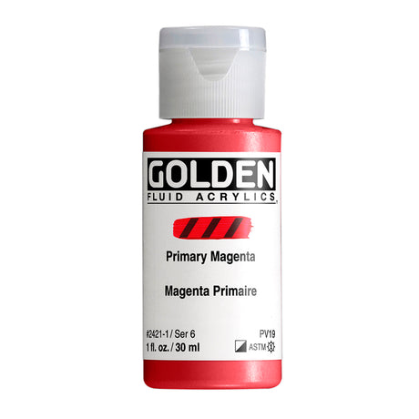 Golden Fluid Acrylic Paint 30ml Bottles