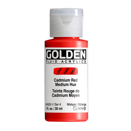 Golden Fluid Acrylic Paint 30ml Bottles