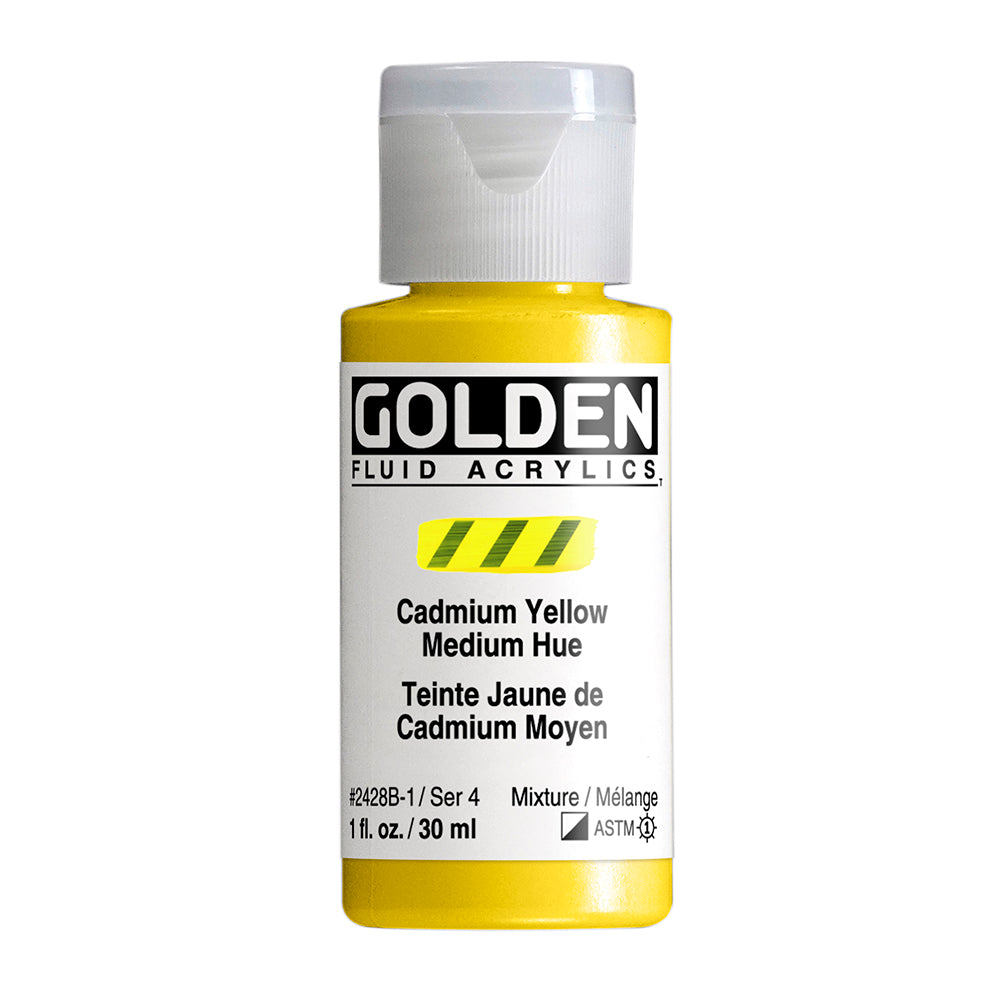 Golden Fluid Acrylic Paint 30ml Bottles