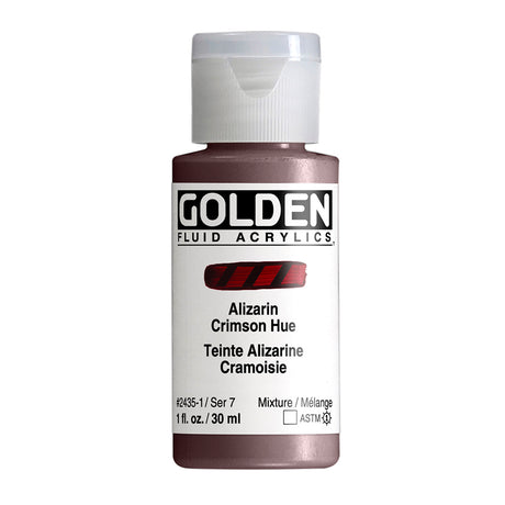 Golden Fluid Acrylic Paint 30ml Bottles