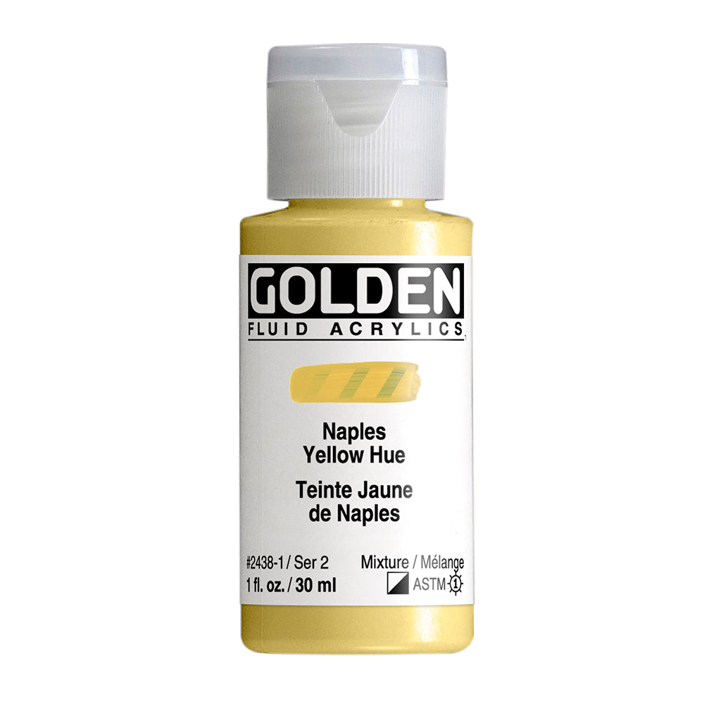 Golden Fluid Acrylic Paint 30ml Bottles