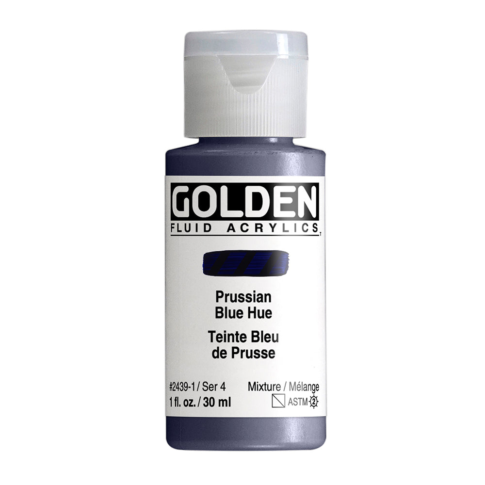 Golden Fluid Acrylic Paint 30ml Bottles