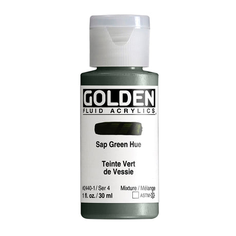 Golden Fluid Acrylic Paint 30ml Bottles